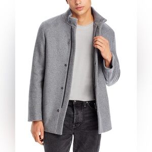 Theory Gray Wool Coat